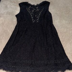 Elegant Black Lace Dress